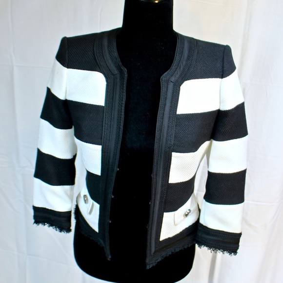 🆕 NWT White House Black Market Jacket, Sz 0 🆕 - Picture 5 of 8